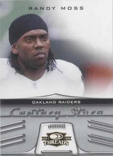 2006 Donruss Threads Randy Moss #CS-13