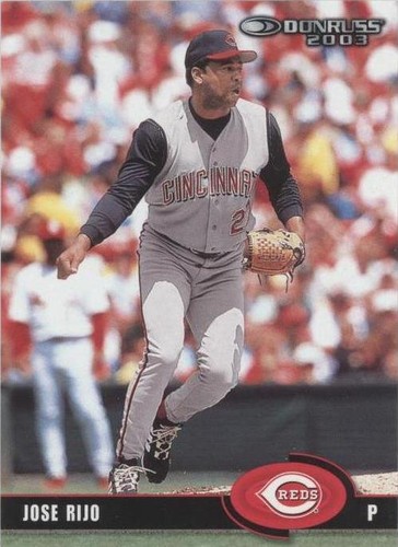 2003 Donruss - Jose Rijo #262