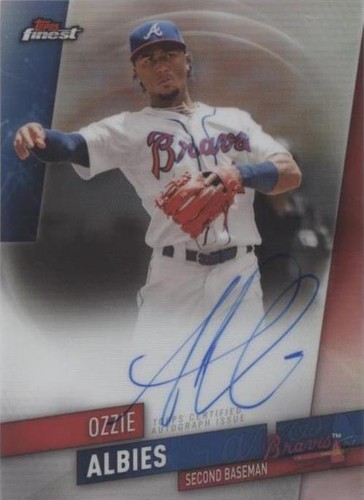 2019 Topps Finest - Ozzie Albies #FA-OA