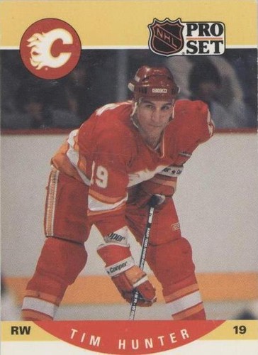 1990-91 Pro Set - Tim Hunter #423