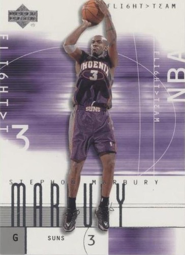 2001-02 Upper Deck Flight Team - Stephon Marbury #38