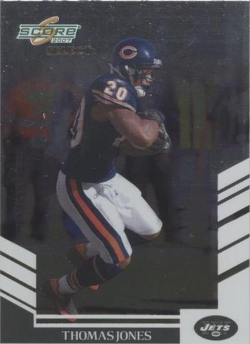 2007 Score Select Thomas Jones #167