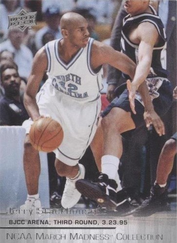 2014-15 Upper Deck NCAA March Madness Collection - Jerry Stackhouse #JS-2