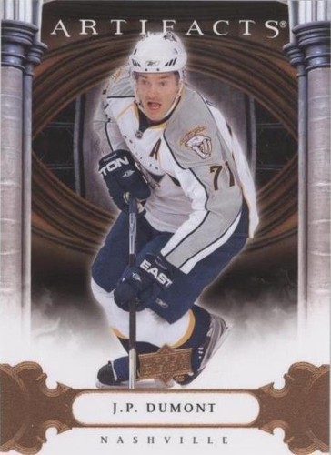 2009-10 Upper Deck Artifacts - J.P. Dumont #80