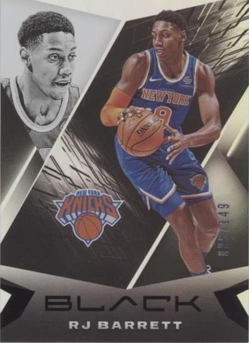2020-21 Panini Black - RJ Barrett #39