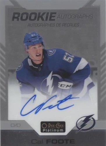 2020-21 O-Pee-Chee Platinum - Cal Foote #R-CF