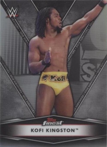 2021 Topps Finest WWE - Kofi Kingston #SS-5