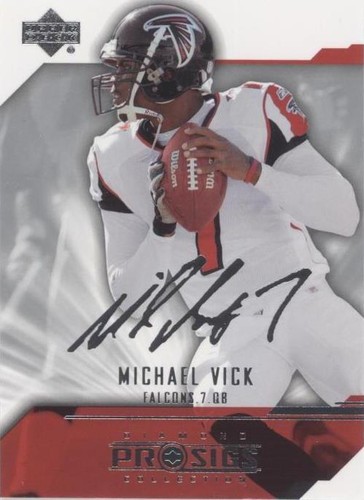 2004 Upper Deck Pro Sigs Michael Vick #3