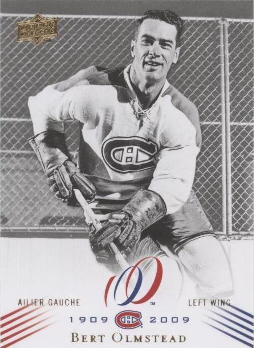 2008-09 Upper Deck Montreal Canadiens Centennial Set - Bert Olmstead #31