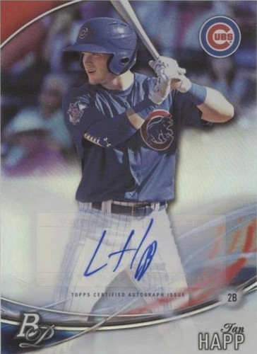 2016 Bowman Platinum - Ian Happ #TPA-IH