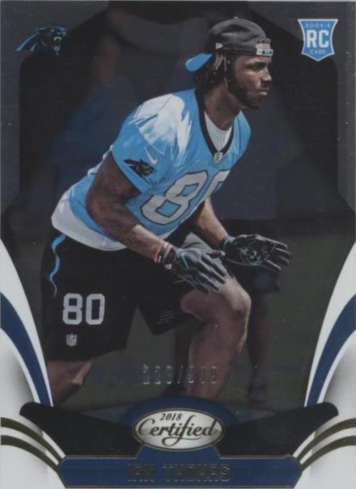 2018 Panini Certified Ian Thomas #184