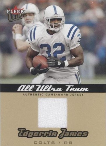2005 Fleer Ultra Edgerrin James #AU-EJ
