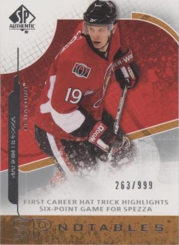 2008-09 SP Authentic - Jason Spezza #119