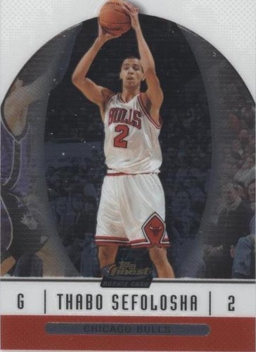 2006-07 Topps Finest - Thabo Sefolosha #62