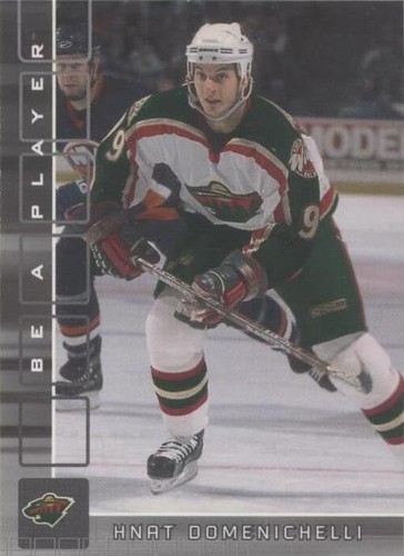 2001-02 In the Game Be A Player Memorabilia - Hnat Domenichelli #405