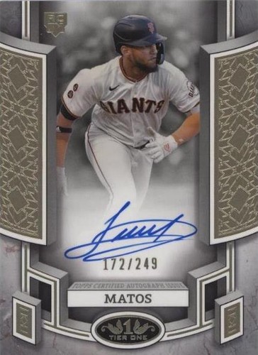 2024 Topps Tier One - Luis Matos #BOA-LM