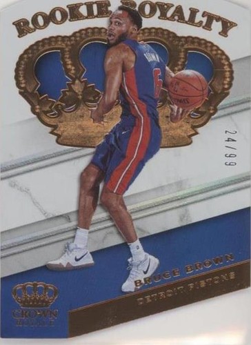2018-19 Panini Crown Royale - Bruce Brown #22