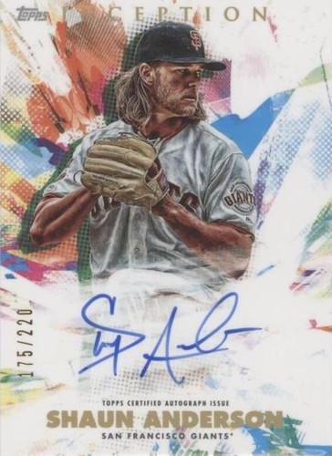 2020 Topps Inception - Shaun Anderson #RESA-SA