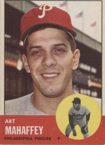 1963 Topps - Art Mahaffey #385