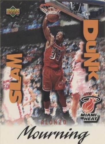 1997-98 Upper Deck Nestle Slam Dunk - Alonzo Mourning #SD 4