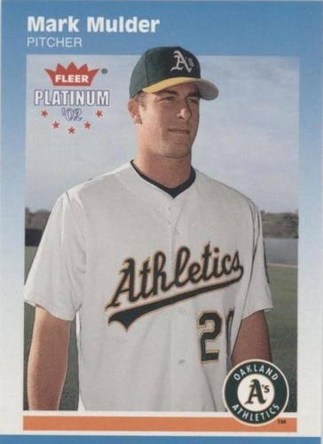2002 Fleer Platinum - Mark Mulder #222
