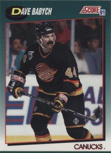 1991-92 Score Rookie and Traded - Dave Babych #34T