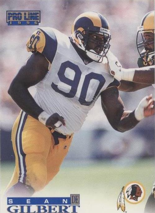 1996 Pro Line Sean Gilbert #181