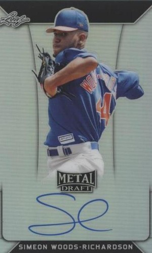 2018 Leaf Metal Draft - Simeon Woods Richardson #BA-SWR