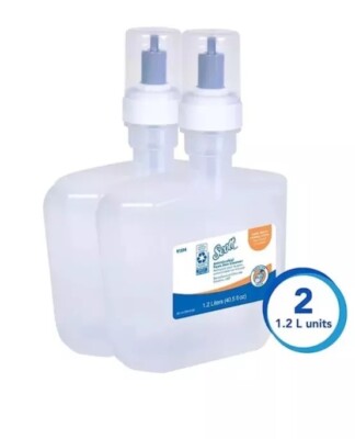 SCOTT 91594 Control Antimic Foam Skin Cleanser 1.2 Liter Each (2 PACK) 2 Soap!