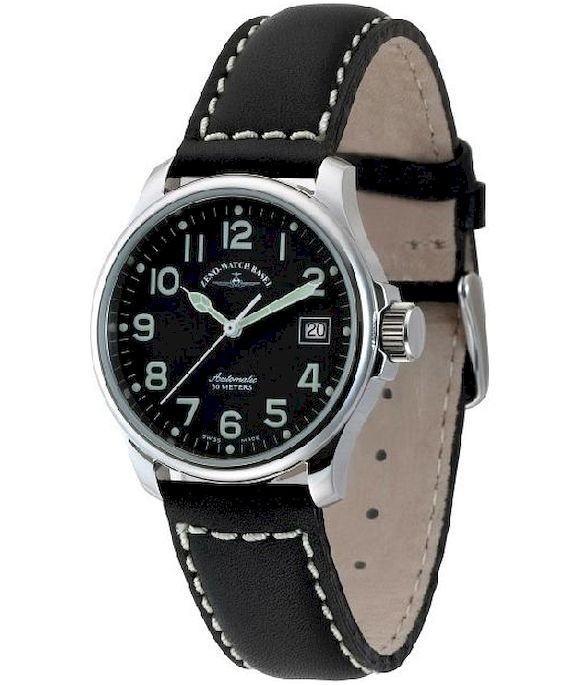 Zeno-Watch Herrenuhr Basic Pilot Automatic 12836-a1