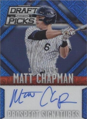 2014 Panini Prizm Perennial Draft Picks - Matt Chapman #25