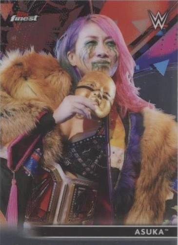 2021 Topps Finest WWE - Asuka #4