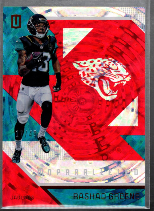 A9168- 2016 Panini Unparalleled Rouge #146 Rashad Greene / 49 - Nm-Mt