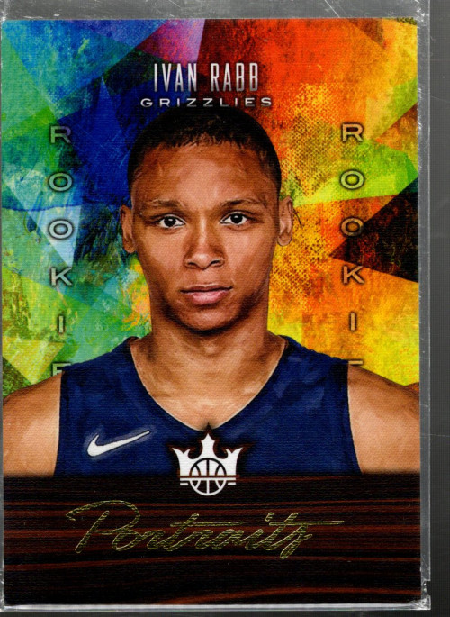 B4838- 2017-18 Court Kings DÃ©Butant Portraits #26 Ivan Rabb / 175 - Nm-Mt