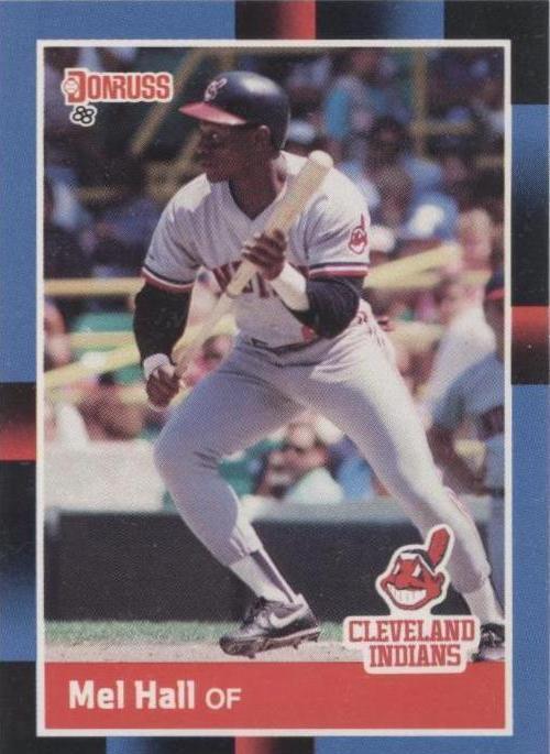 1988 Donruss - Mel Hall #342