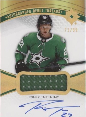 2021-22 Upper Deck Ultimate Collection - Riley Tufte #ADT-RT