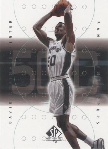 2000-01 SP Authentic - David Robinson #74