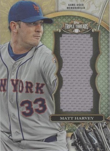 2013 Topps Triple Threads - Matt Harvey #TTUJR-MH1