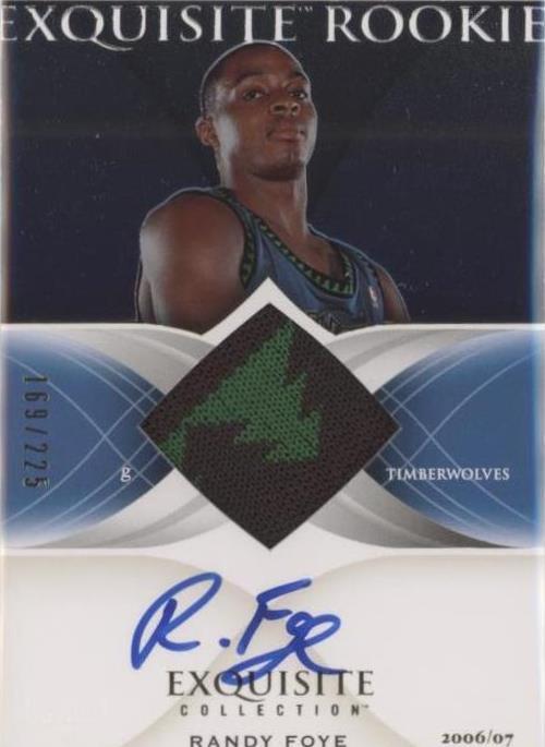 2006-07 Upper Deck Exquisite Collection - Randy Foye #49