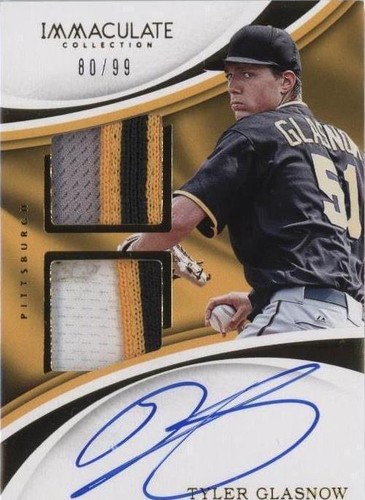 2017 Panini Immaculate Collection - Tyler Glasnow #SPR-TG