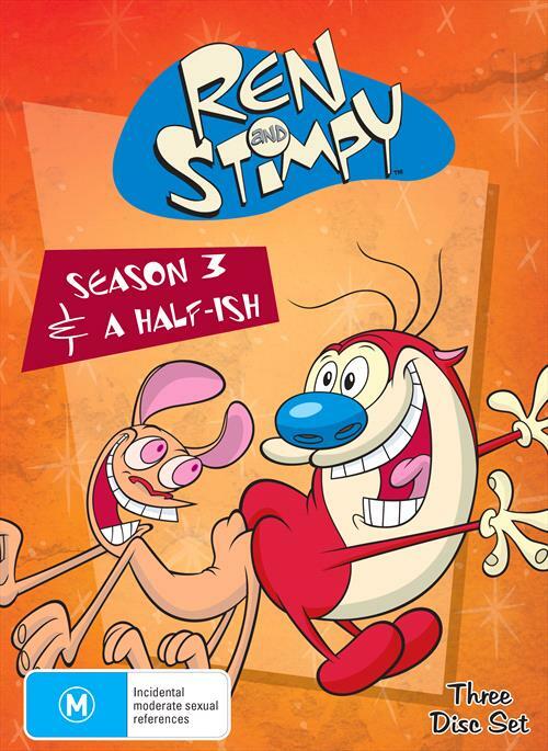 (未使用･未開封品)　Ren &amp; Stimpy Show: Season 3 &amp; a Halfish [DVD] [Import] gsx453j The Ren and Stimpy Show - Seasons Three and a Half-ish