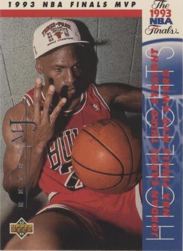 1998 UPPER DECK MICHAEL JORDAN MJ CAREER COLLECTION RETRO MJ # 57
