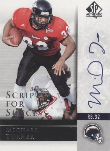 2004 SP Authentic Michael Turner #SS-MT