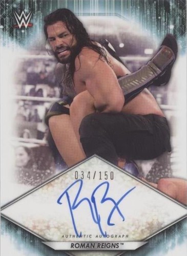 ロマンレインズ　サイン&レリックカード　44/50 TOPPS WWE ロマンレインズ サイン&レリックカード 44/50 TOPPS WWE