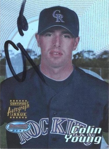 2002 Bowman's Best - Colin Young #117