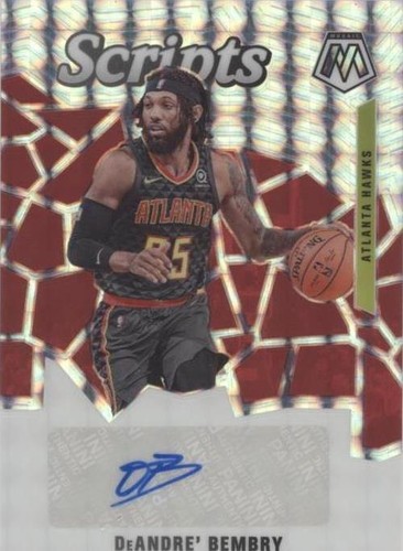 2019-20 Panini Mosaic - DeAndre' Bembry #SC-DBM