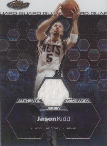 2002-03 Topps Finest - Jason Kidd #127