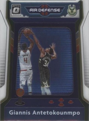 2020-21 Donruss Optic Giannis Antetokounmpo Air Defence