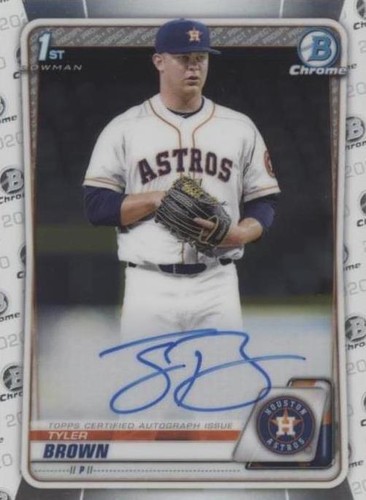 2020 Bowman Draft - Tyler Brown #CDA-TBR