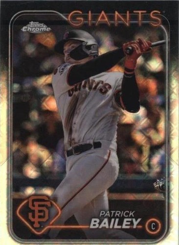 2024 Topps Chrome Logofractor Edition - Patrick Bailey #194